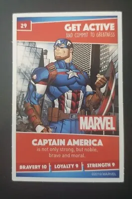 Captain America Disney Heroes Single Card 29 • £1