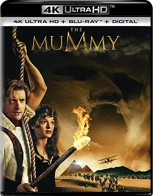 The Mummy (1999) 4K UHD Blu-ray Brendan Fraser NEW • $14.74