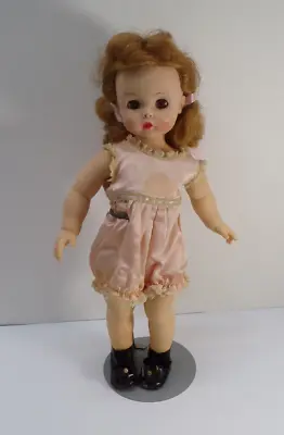 Vintage 1958 MME Madame Alexander Doll Kelly Marybel 15  With Stand • $33.99