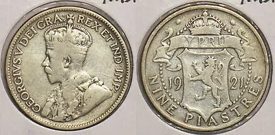 Cyprus 1921 9 Piastres P240023 Combine Shipping • $32.49