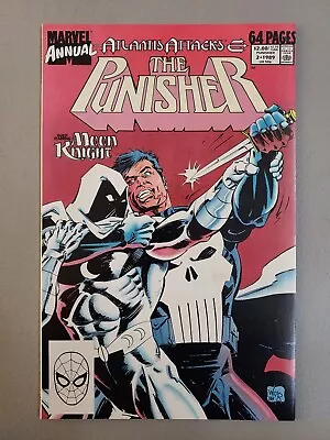 Punisher Annual #2 (1st Punisher Vs Moon Knight)(1989) Marvel 50% Sale See Below • $14