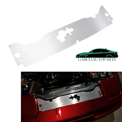 Radiator Cooling Plate Panel Slam Cover Aluminum For MK3 Supra 86-92 MKIII • $79.95