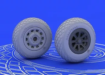 Eduard 648092 1/48 Aircraft- P51 Wheels For TAM (Resin) • $7.99