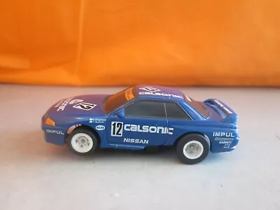 Vintage RARE AFX TOMY Calsonic Nissan GT-R #12 W/AFX Chassis HO Slot Car Nice • $13.50