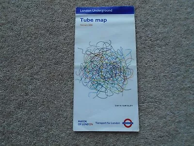 Vintage February 2006 London Underground Tube Map • £3