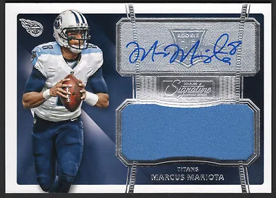 Marcus Mariota 2015 Donruss Signature Series Rookie Jersey Autograph 499 Auto SP • $47.60