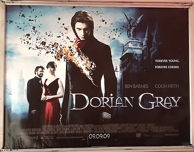 Cinema Poster: DORIAN GRAY 2009 (Quad) Colin Firth Ben Barnes Rebecca Hall • £9.95