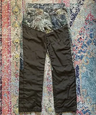 Wrangler Pro Gear Men’s Size 34x34 Brush Guard Camo Hunting Pants Realtree • $24.99