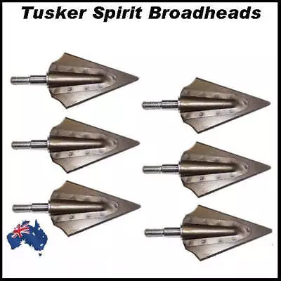 6 Tusker Spirit Broadheads Tusker • $47.90