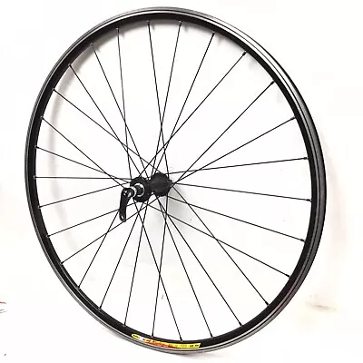 Mavic CXP22 700c Front Bicycle Black Wheel Quick Release 28 Spokes Road Bike • $69.97