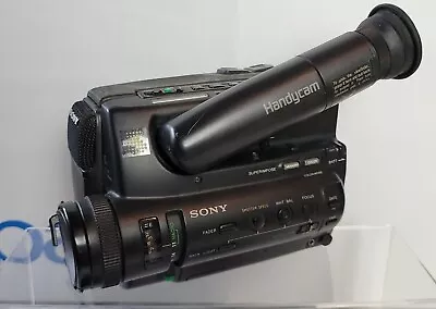 Vintage Sony AF CCD Black Video 8 Handycam Video Camera CCD-TR5 Untested Cheap  • $35