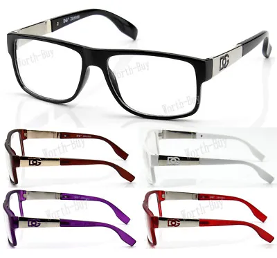 New Mens Womens Clear Lens Eye Glasses Designer Frame Optical RX Fashion Square • $11.99