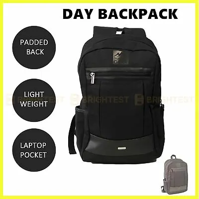 Outdoor Gear Padded Backpack Bag Outdoor Sports Travel School Camping Laptop • $37.95