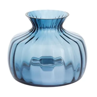 Dartington Cushion Vase Medium - Ink Blue • £35.99