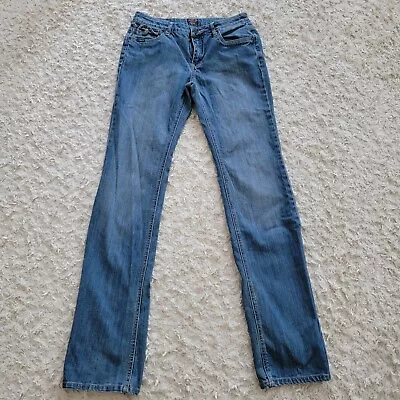 Cowgirl Up Don't Fence Me In Women's Jeans Size 6 / 29 Straight Leg • $25