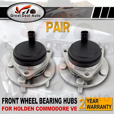 2 COMMODORE VE Front Wheel Hub Hubs Bearing ABS Fit HOLDEN Sedan/Wagon/Ute V6 V8 • $114