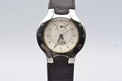 $853.18 • Buy Ebel Lichine Men's Watch Automatic 1 5/16in Leather Band Steel 9963970 Watch RAR