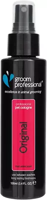 £7.61 • Buy GROOM PROFESSIONAL Original Pet Cologne, Excellence In Animal Grooming, Dog With