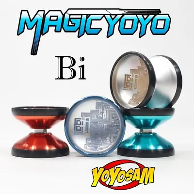 MAGICYOYO Bi ''Bismuth'' Yo-Yo - Aluminum With Stainless Steel Rim - Bi-Metal • $45