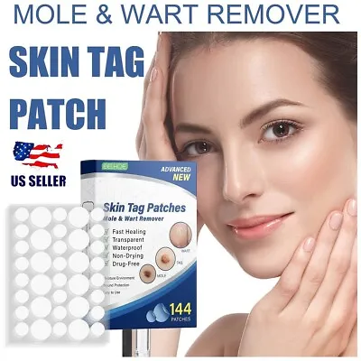 288pcs Skin Tag Remover Patches Quick Effective Mole Wart Removal Pad Sticker • $9.35