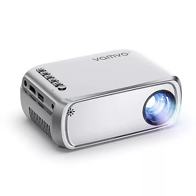 Vamvo Projector 2023 Upgraded Mini Projector Full HD 1080P Home Theater Vid... • $91.81