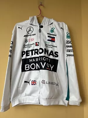 Zootop Bear Hoodie Petronas AMG Formula 1 White Size M Men Lewis Hamilton • $40