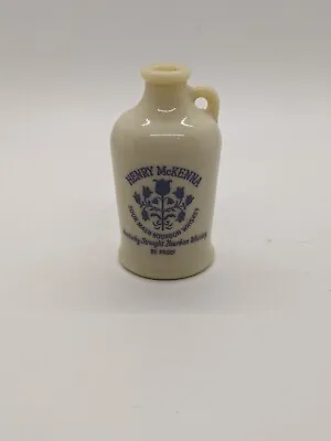 Henry McKenna Bourbon Whisky Mini Jug Bottle (empty) 1/10th Pint • $5