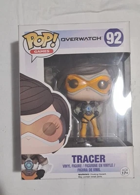 $19.99 • Buy Funko Pop Games Overwatch #92 Tracer Vaulted Vinyl Figure