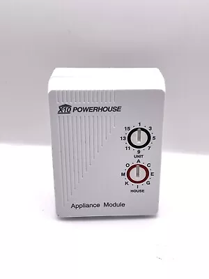 X10 Powerhouse AM486 Appliance Module White 2 Prong • $13.50