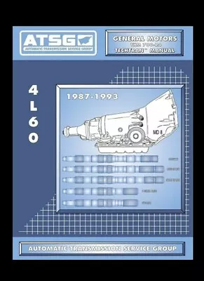 GM THM 700-R4 (4L60) Transmission Rebuild / Repair Manual 1987-1993 • $36.50