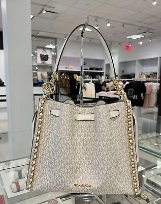 Michael Kors Mina Large Belted Chain Shoulder Bag • $144.80