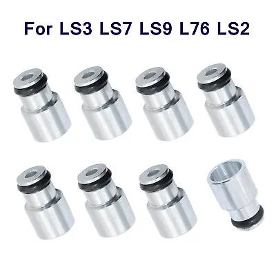 $16.59 • Buy 8Pcs LS3 LS7 Shorty Fuel Injector Adapter Spacer Fit A LS1 LS2 Manifold