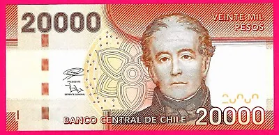 Chile 20000 (20000) Pesos 2020 P-165-New UNC  (TK12 432) • $55