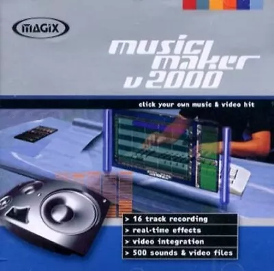 MAGIX - Music Maker V2000 - Game  7YVG The Cheap Fast Free Post • £182.99