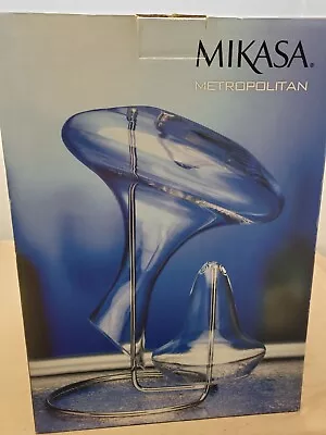 Mikasa Metropolitan 3 Piece Wine Decanting Set • $19.99