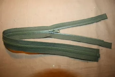 Green Vislon Zipper - YKK 3Vi - 450mm • £2.79