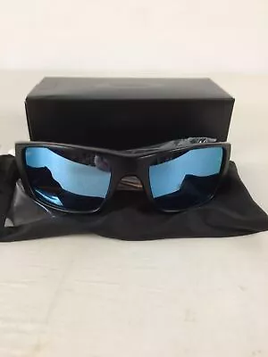 Oakley Fuel Sunglasses Matte Black Frame Prizm Deep Water Polarized Lens • $82.40