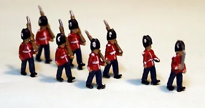 £9.24 • Buy 8 Guards Marching People A111 UNPAINTED N Gauge Scale Langley Models Kit Figures