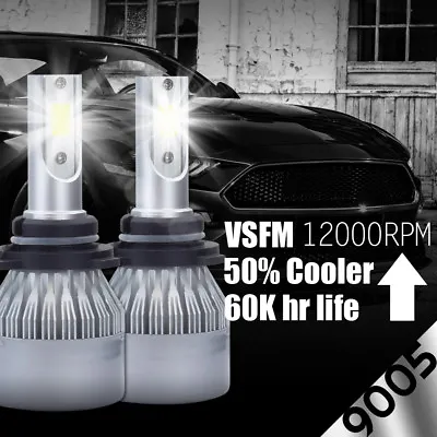 CREE 1800W 270000LM 9005 HB3 9145 9140 H10 LED Headlights Light Bulb 6000K White • $15.98