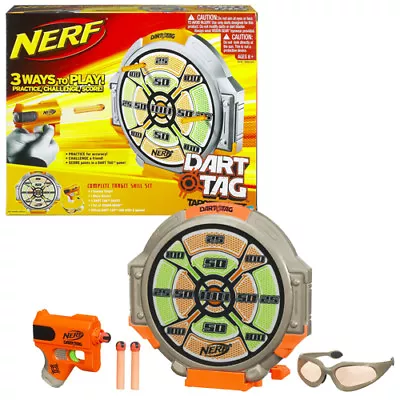 Nerf Target Tag Set Dart Tag Micro Dart Blaster Glasses NStrike Kids Toy Gun Set • $199.95