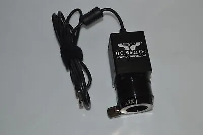 O.c. White Co. 0.3x Ccd Adapter Pz-cd03 & Light Source (tru17) • $37.50