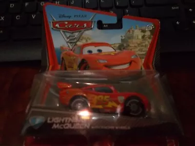 Disney Pxar Cars 2 Lightning McQueen #3 2010 Mattel • $9.98