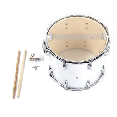 Marching Snare Drum 14 Inch Percussion Wood Shell Beginner Strap Stick Band Set • $60.89