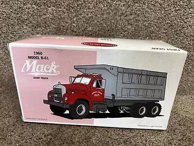 First Gear 1960 Model B-61 Mack Dump Truck Carlos R Leffler MIB 1/34 Scale • $69.69