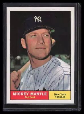 1996 Topps Mantle Redemption 11 Mickey Mantle 1961 Topps Sweepstakes /2500 • $10