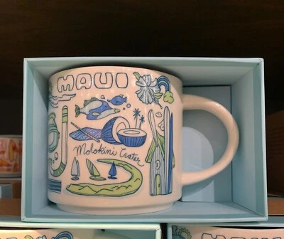 $26.50 • Buy NEW - Starbucks BEEN THERE SERIES: HAWAII COLLECTION - MAUI 14oz Mug