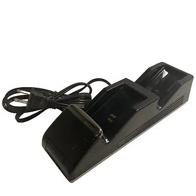 Nyko Charge Base S Microsoft Xbox 360 Black Battery Pack Charger Dock With Box • $12.99