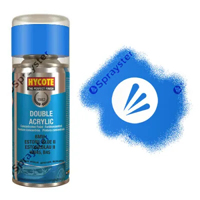 £8.09 • Buy Hycote BMW Estoril Blue II Spray Paint Auto Enviro Can XDBM612