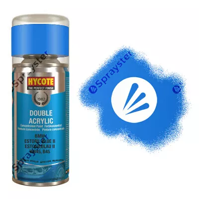 £8.09 • Buy Hycote BMW Estoril Blue II Spray Paint Auto Enviro Can XDBM612