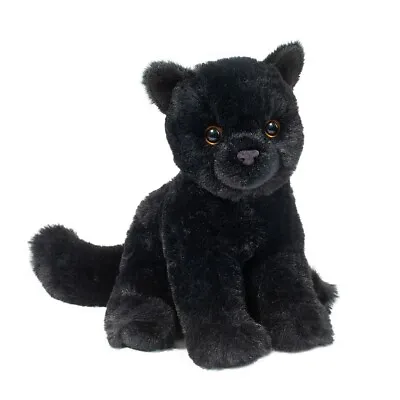 Mini CORIE The Plush Soft BLACK CAT Stuffed Animal - Douglas Cuddle Toys - #4500 • $14.95